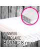 Panneau Alvéolaire 8 mm  120 x 80 cm VIERGE/BLANC