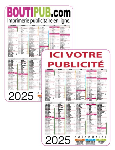 Calendrier Magnétique